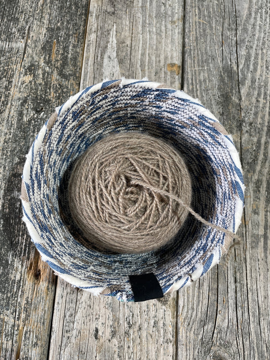 Jutila - Handmade Fabric/Rope Project Bowls by TkPomroy/The Wooly Ghost