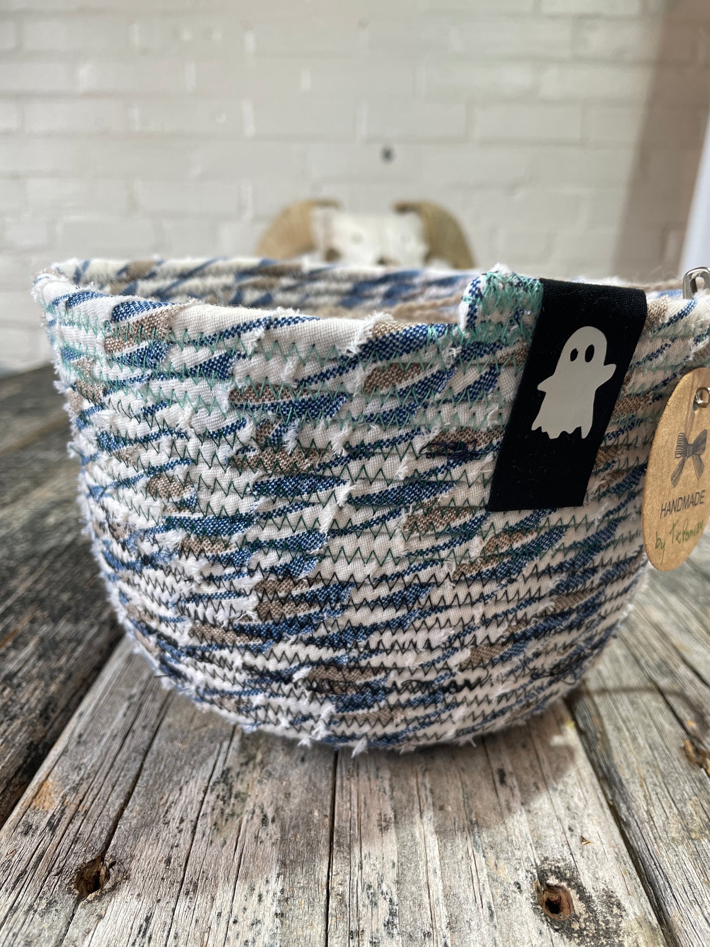 Jutila - Handmade Fabric/Rope Project Bowls by TkPomroy/The Wooly Ghost