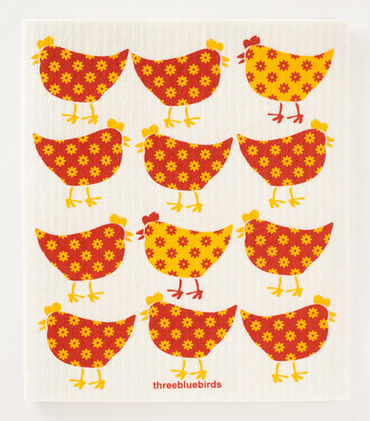 Swedish Dishcloths by Three Blue Birds