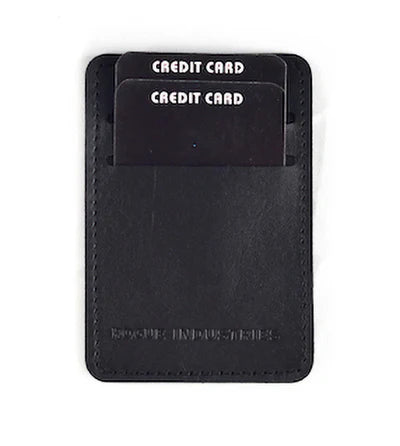 Black Leather Money Clip by Rogue Industries