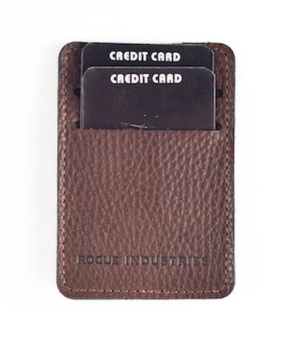 Brown Leather Money Clip by Rogue Industries