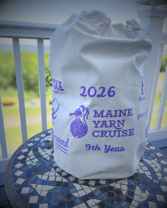 Order your 2026 Maine Yarn Cruise Tote Bag! (Maine Yarn Cruise July 1st - October 12th, 2026) - Maine Yarn & Fiber Supply