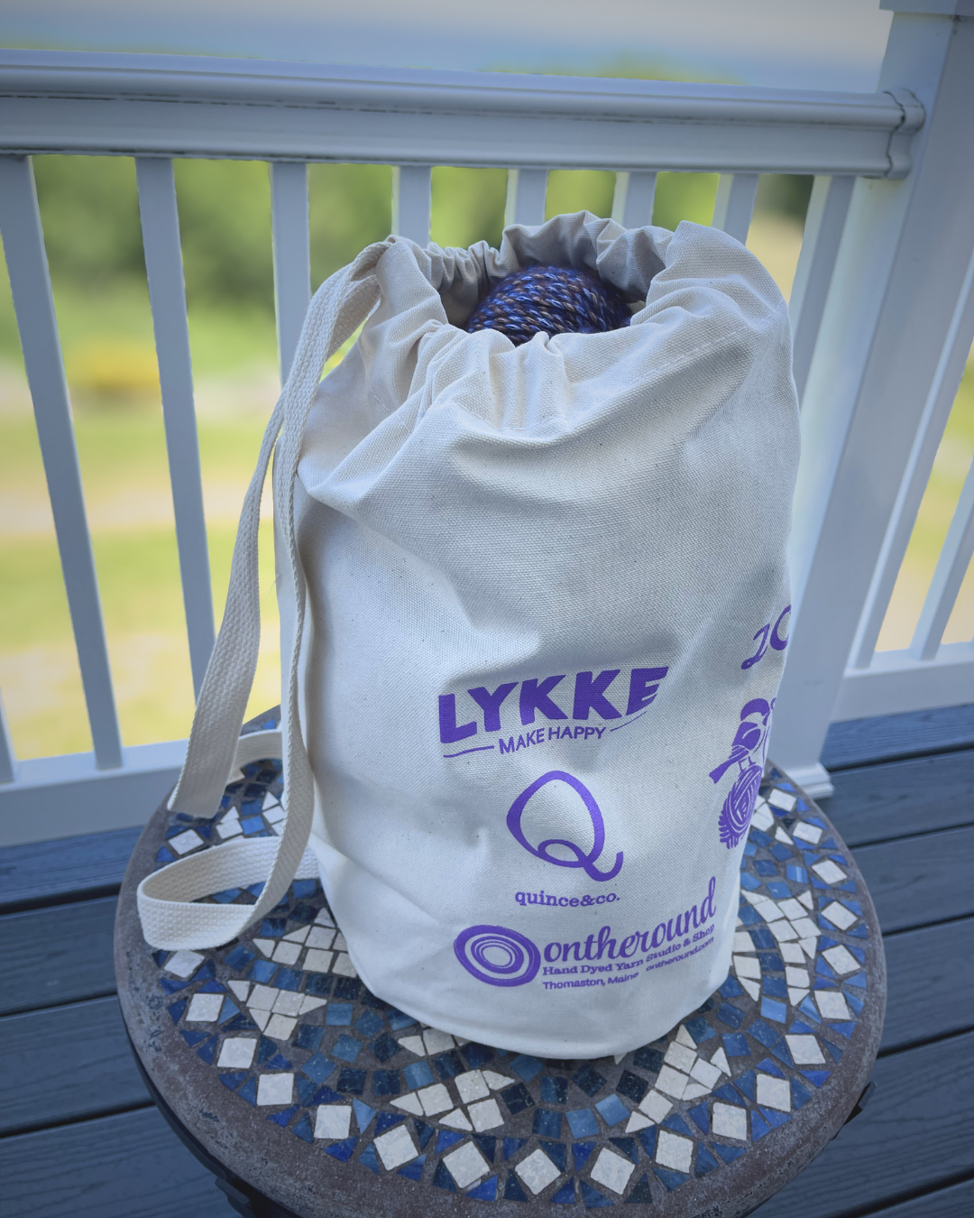 Order your 2026 Maine Yarn Cruise Tote Bag! (Maine Yarn Cruise July 1st - October 12th, 2026)