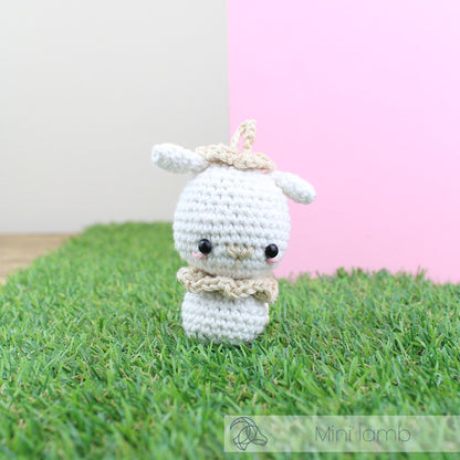 Mini Lamb Crochet Kit from Hardicraft