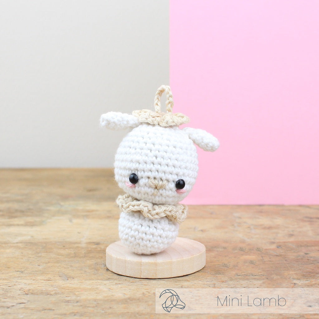 Mini Lamb Crochet Kit from Hardicraft