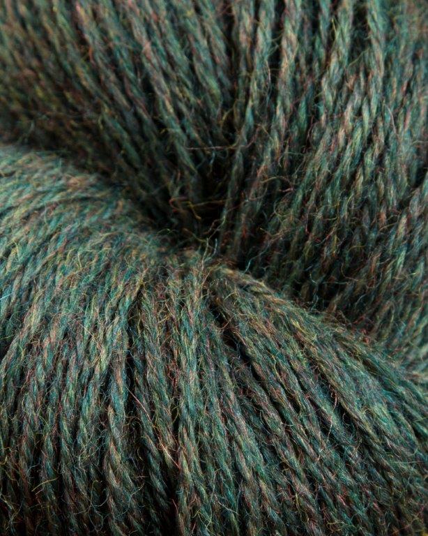 Heather Line Worsted from JaggerSpun: Moss