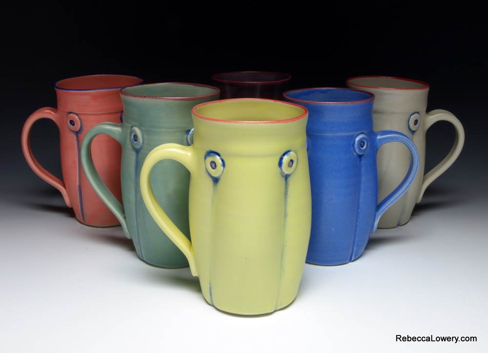 14oz Mug by Rebecca Lowery Ceramics - Maine Yarn & Fiber Supply