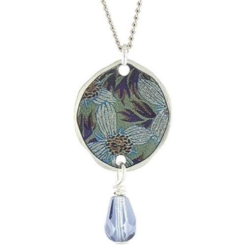 Water Lillies 18in necklace & Earrings by Earth Dreams Jewelry