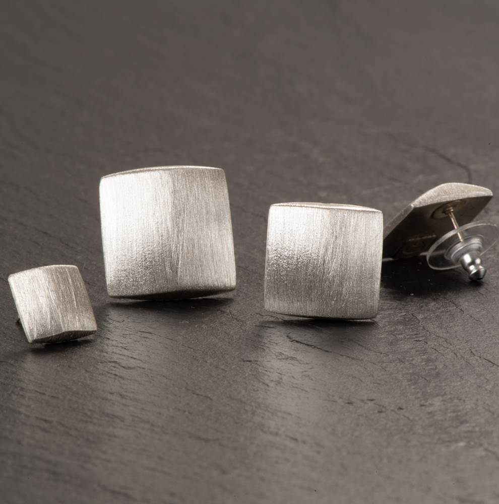 Alex 9 Stud Sterling Silver Earrings by Naomi Jewelry