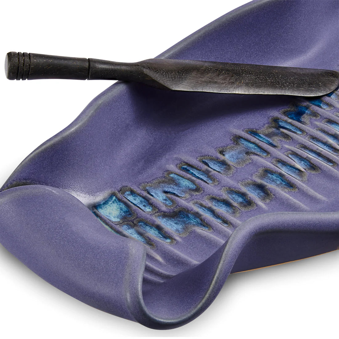 Baguette Tray with Rosewood Spreader from Hilborn Pottery Design