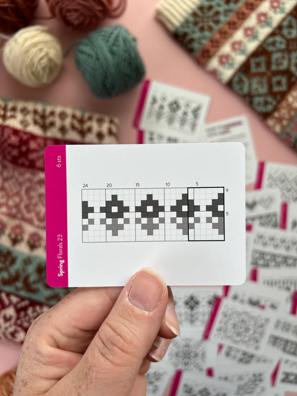 Spring Doodle Card Deck by Pacific Knit Co.