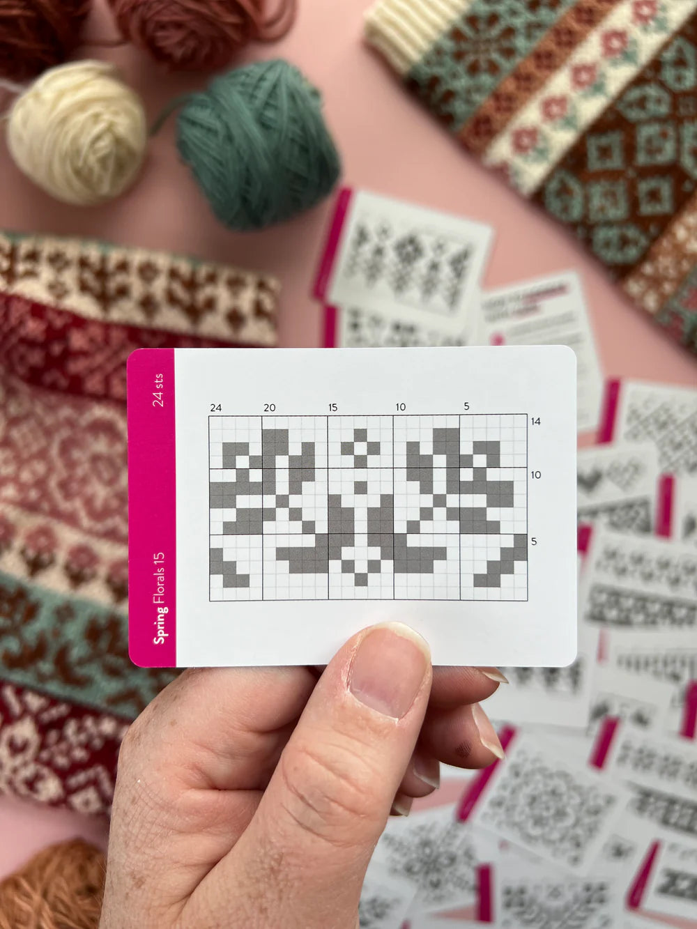 Spring Doodle Card Deck by Pacific Knit Co.