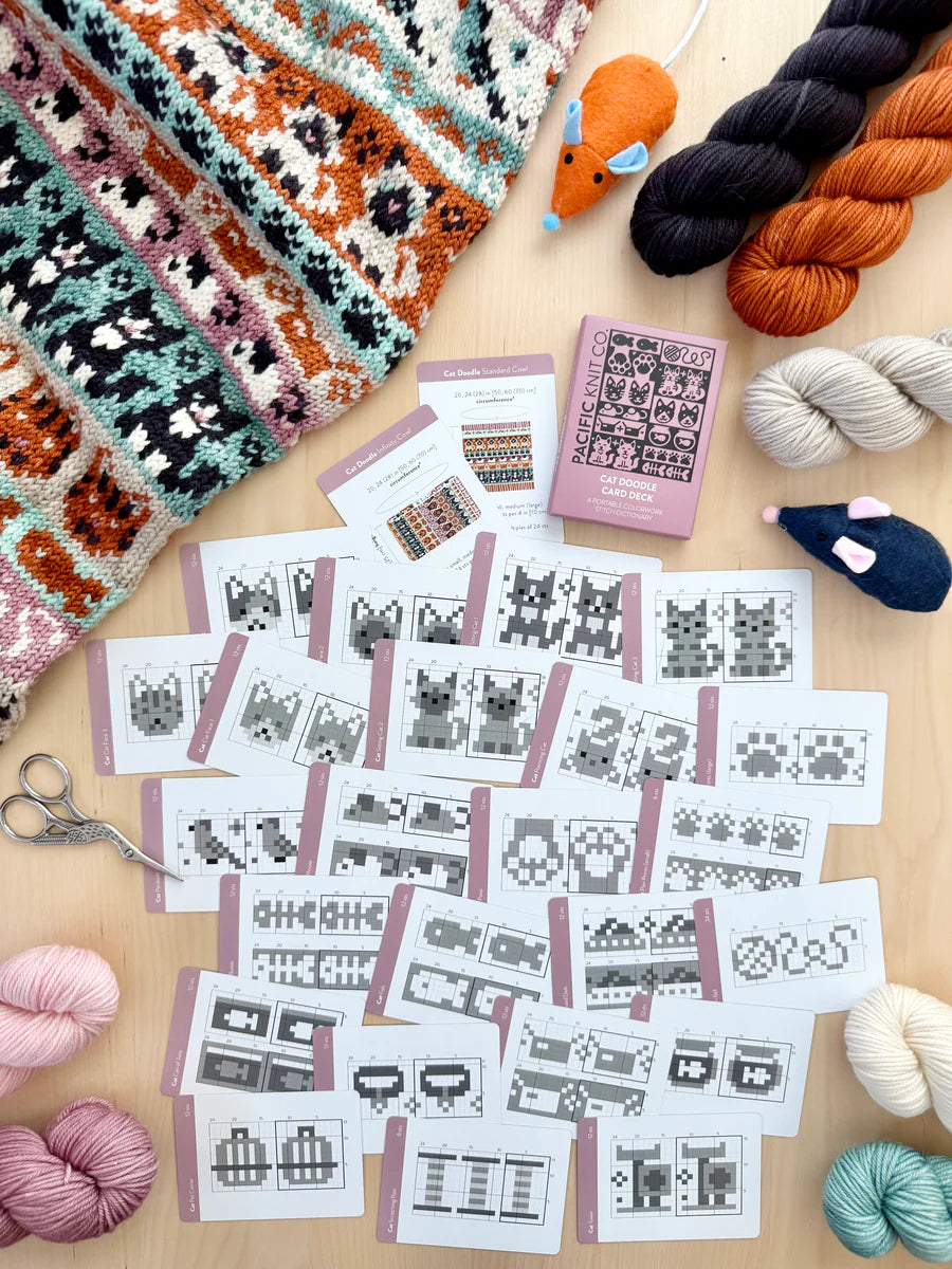 Cat Doodle Card Expansion Deck by Pacific Knit Co.