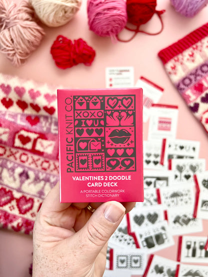 Valentines 2 Doodle Card Expansion Deck by Pacific Knit Co.