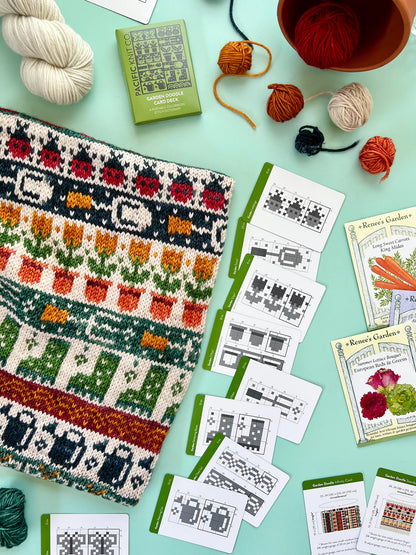 Garden Doodle Card Expansion Deck by Pacific Knit Co.