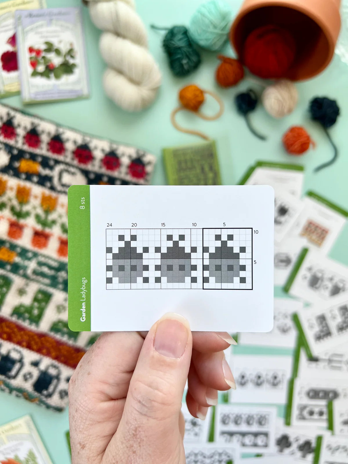 Garden Doodle Card Expansion Deck by Pacific Knit Co.