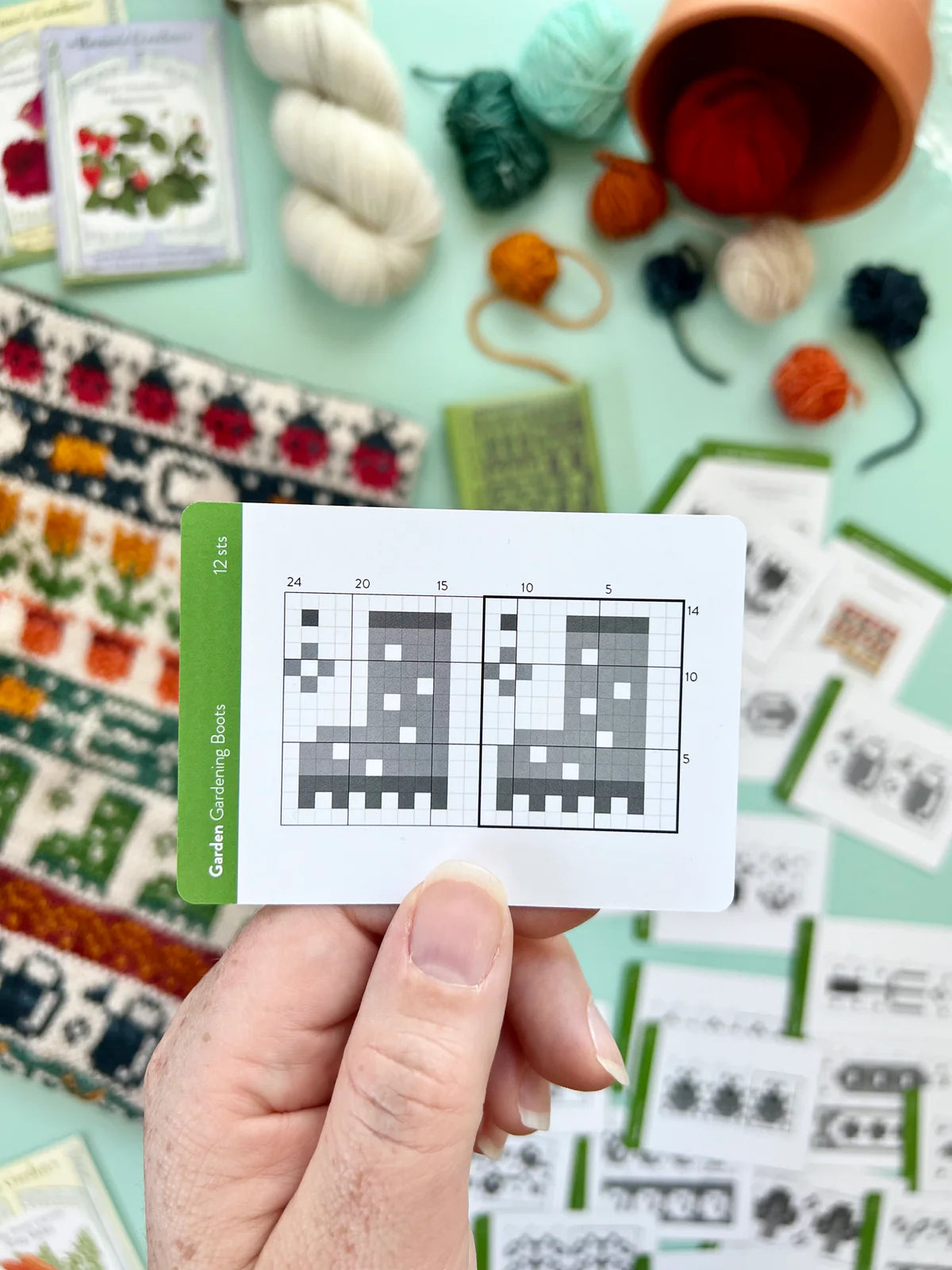 Garden Doodle Card Expansion Deck by Pacific Knit Co.