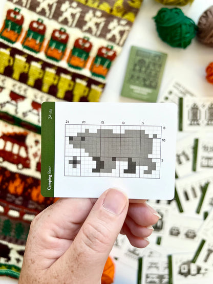 Camping Doodle Card Expansion Deck by Pacific Knit Co.