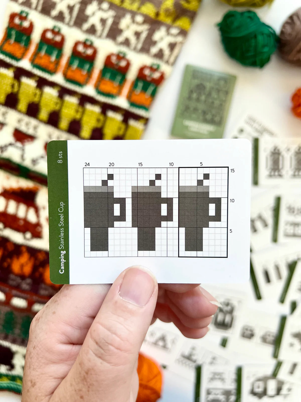 Camping Doodle Card Expansion Deck by Pacific Knit Co.