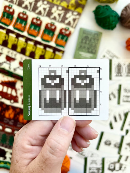 Camping Doodle Card Expansion Deck by Pacific Knit Co.