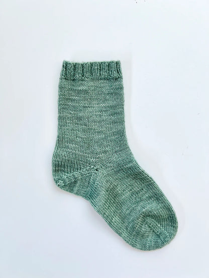 The Base Doodle Top Down Sock Pattern by Pacific Knit Co.