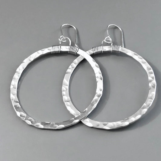 X-Large Signature Hoop Earrings by Cullen Jewelry Design