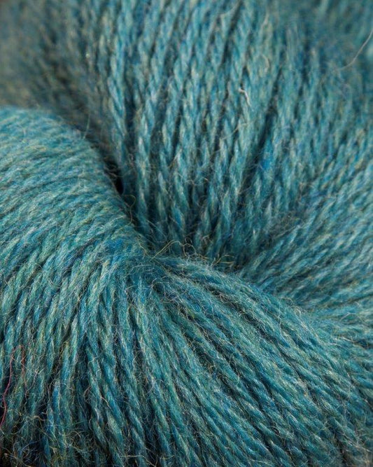 Heather Line Worsted from JaggerSpun: Teal