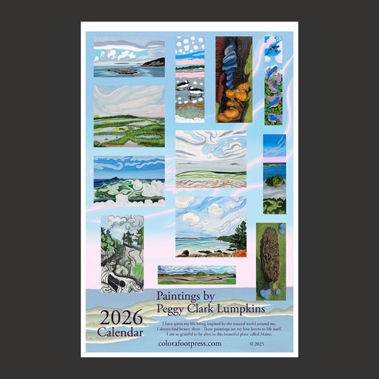2026 Calendar by Color Afoot Press