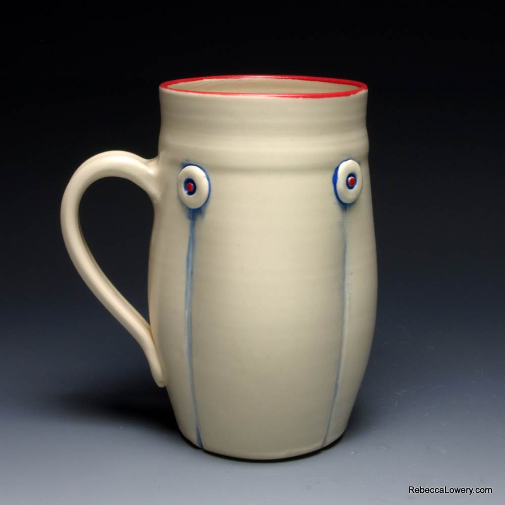 14oz Mug by Rebecca Lowery Ceramics - Maine Yarn & Fiber Supply