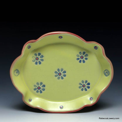 Soap Dish by Rebecca Lowery Ceramics - Maine Yarn & Fiber Supply
