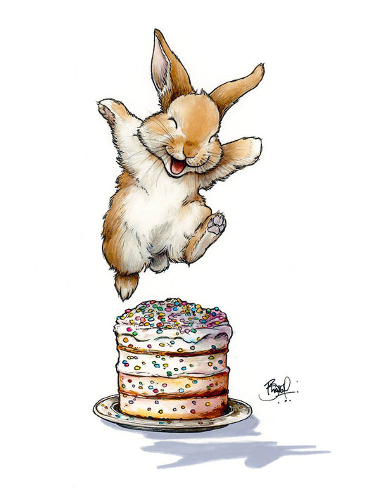 Leap Year Greeting Card (blank inside) by Shawn Braley Illustration - Maine Yarn & Fiber Supply