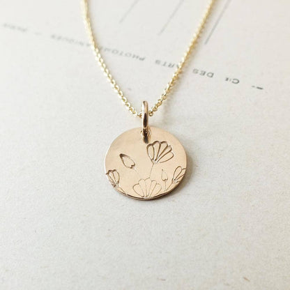 Blossom Sterling Silver Necklace by Becoming Jewelry - Maine Yarn & Fiber Supply