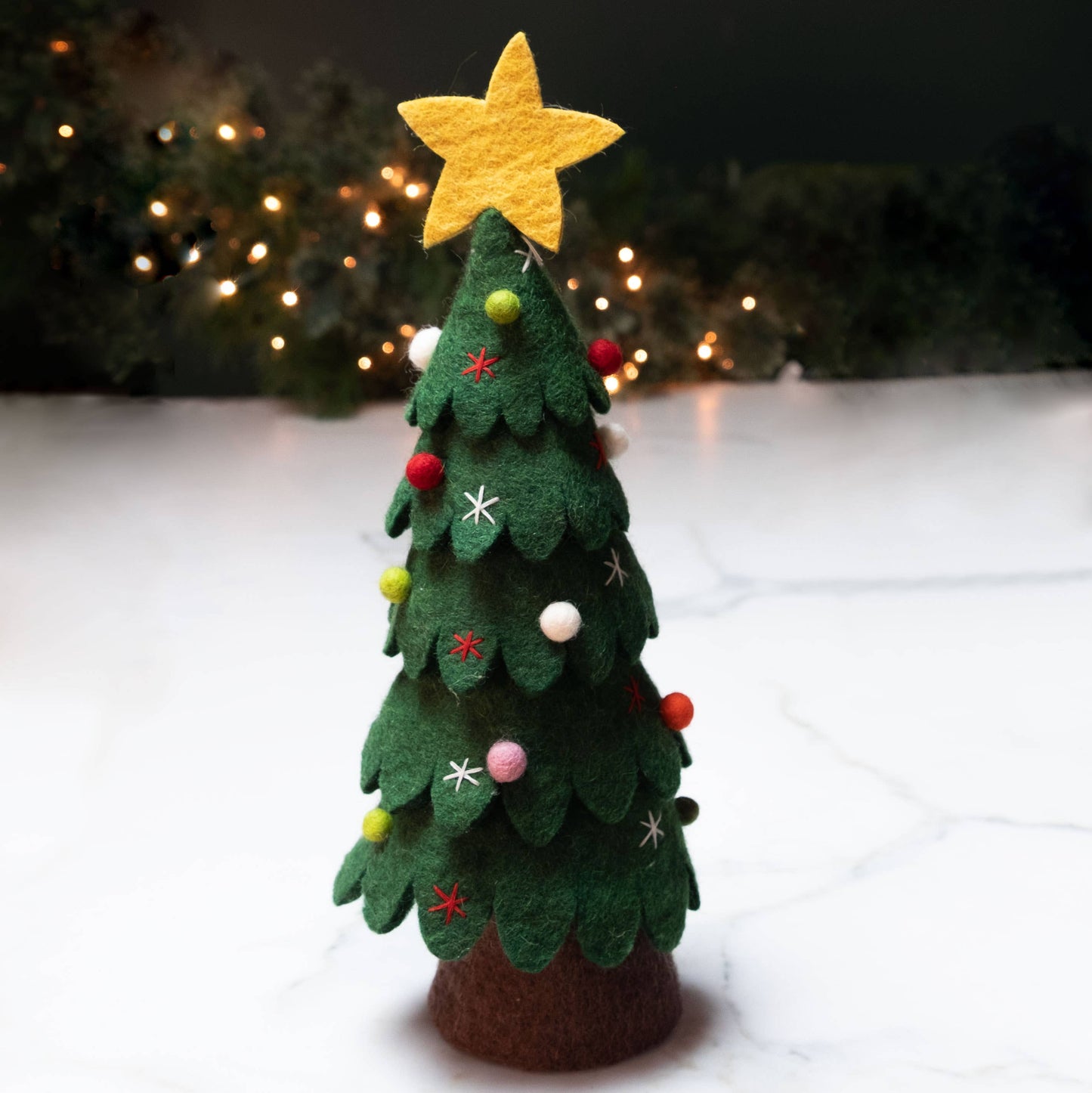 Felt Christmas Tree by The Winding Road