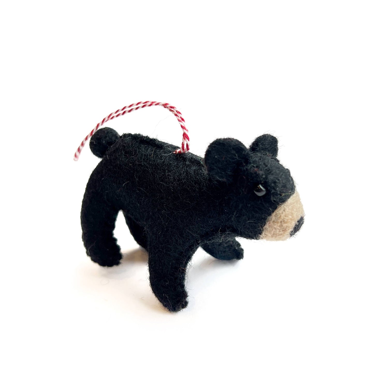 Black Bear Felt Wool Wool Ornament from Ornaments 4 Orphans