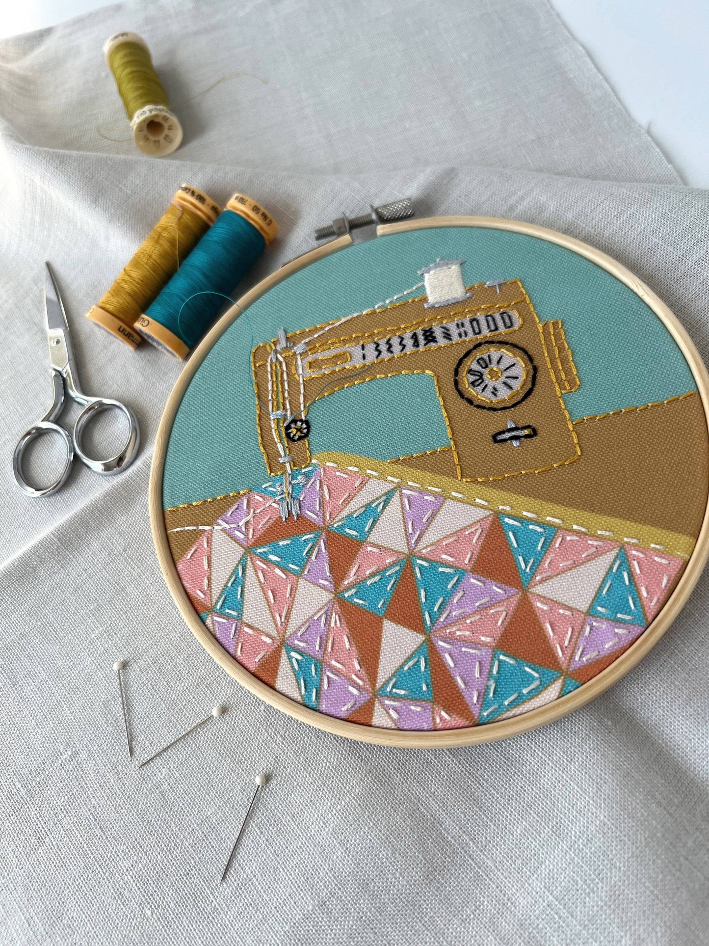 Quilt Embroidery Kit by Rikrack