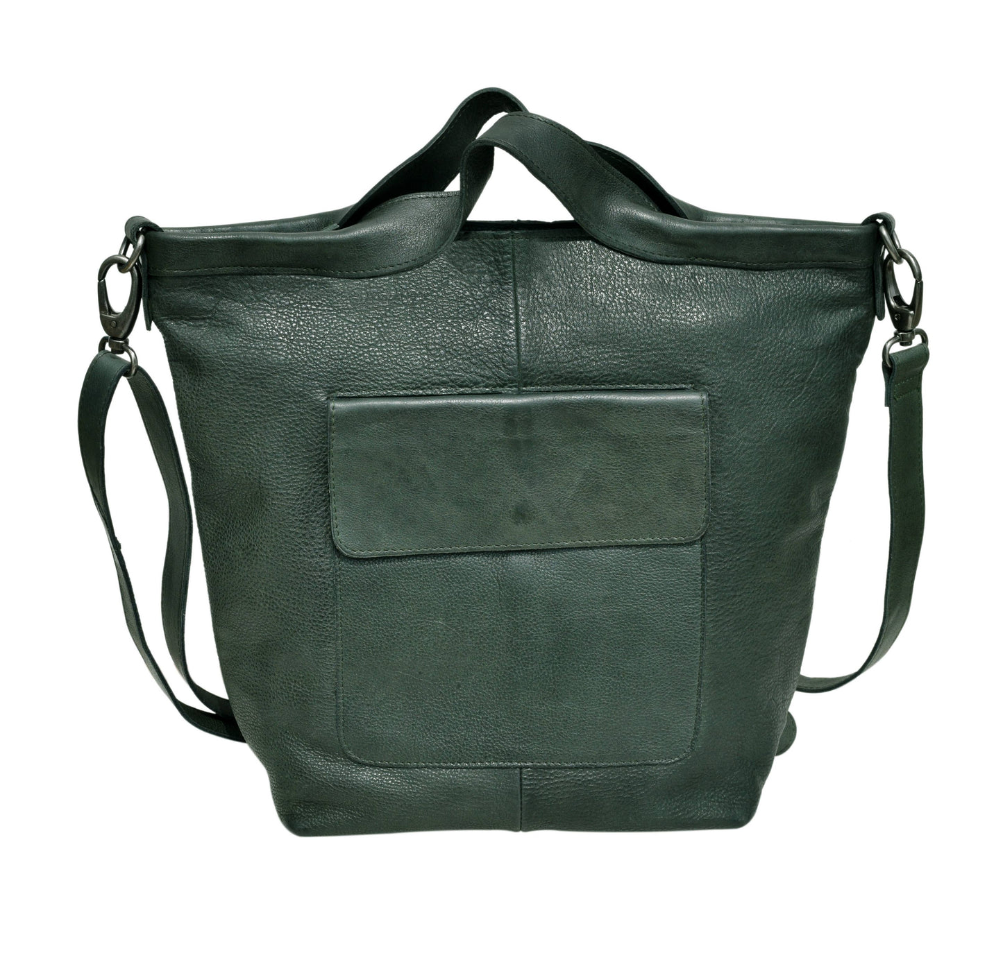 Bianca Handcrafted Leather Tote/Crossbody Bag by Latico Leathers - Maine Yarn & Fiber Supply