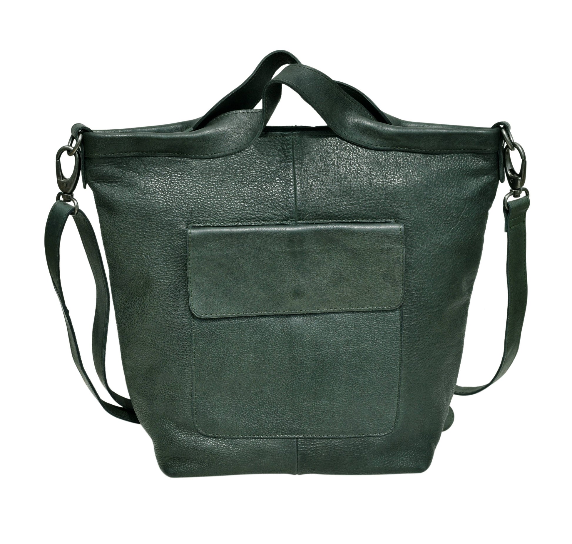 Bianca Handcrafted Leather Tote/Crossbody Bag by Latico Leathers - Maine Yarn & Fiber Supply