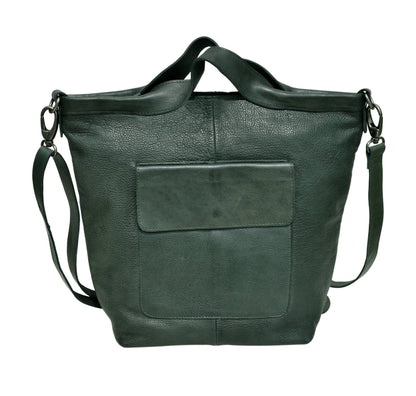 Bianca Handcrafted Leather Tote/Crossbody Bag by Latico Leathers - Maine Yarn & Fiber Supply