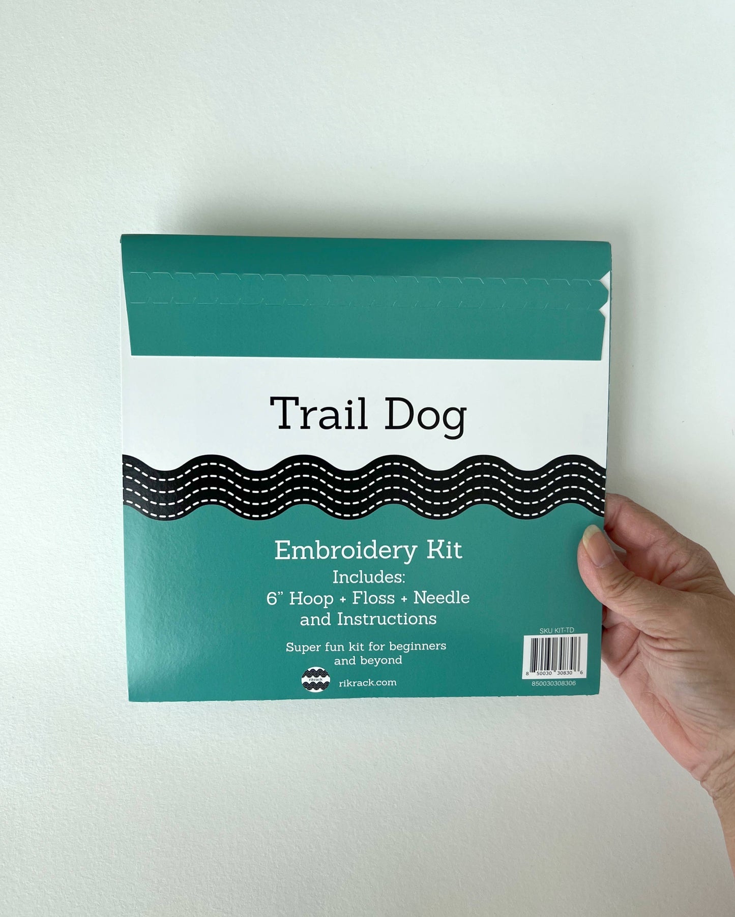 Trail Dog Embroidery Kit by Rikrack