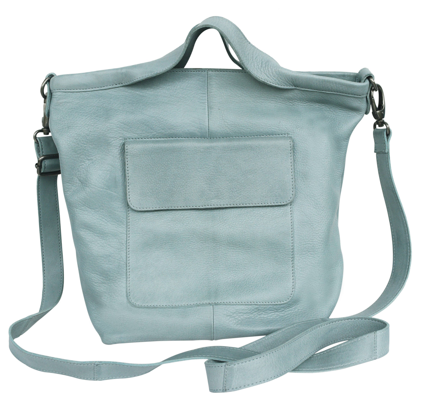 Bianca Handcrafted Leather Tote/Crossbody Bag by Latico Leathers - Maine Yarn & Fiber Supply