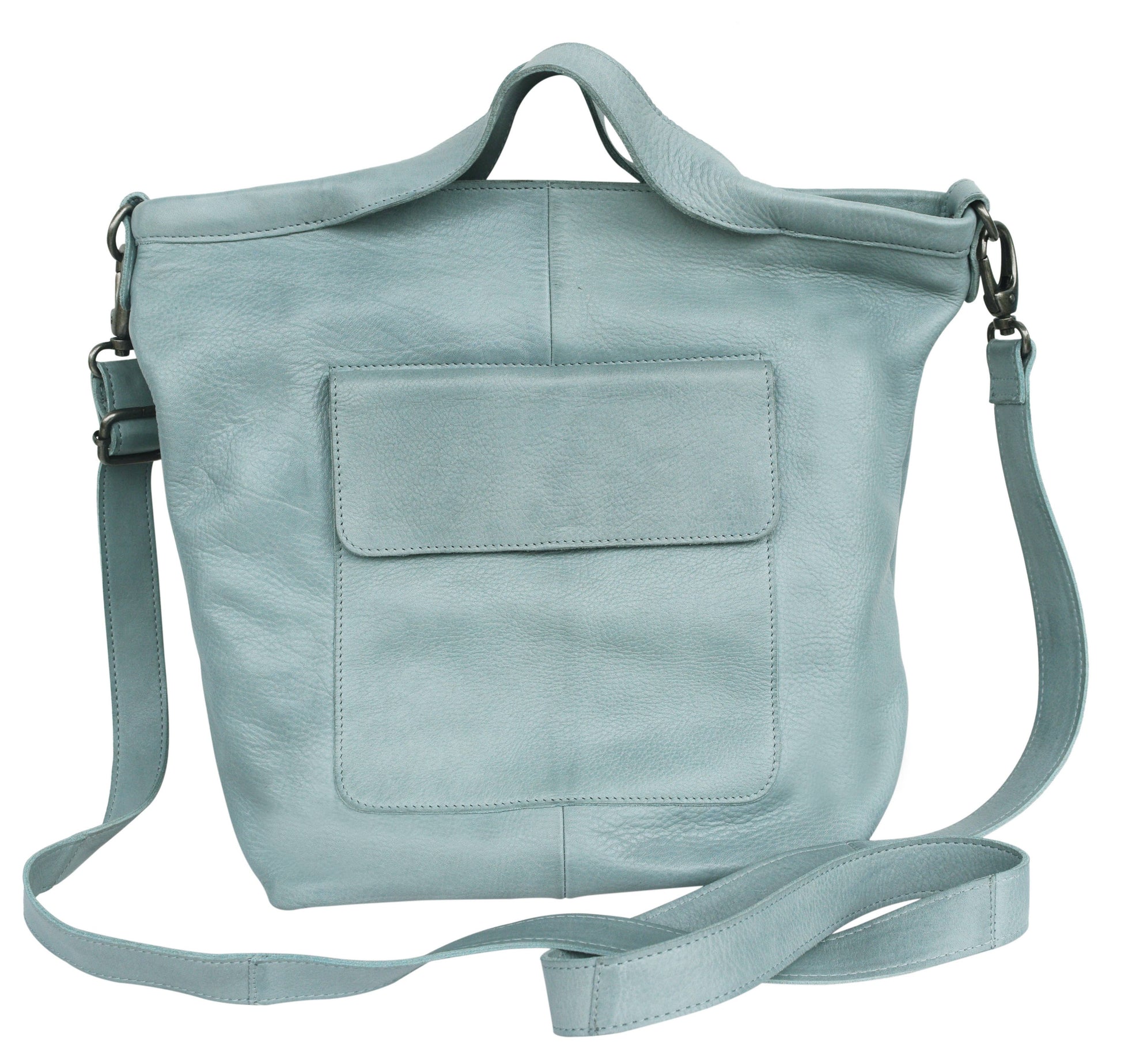 Bianca Handcrafted Leather Tote/Crossbody Bag by Latico Leathers - Maine Yarn & Fiber Supply