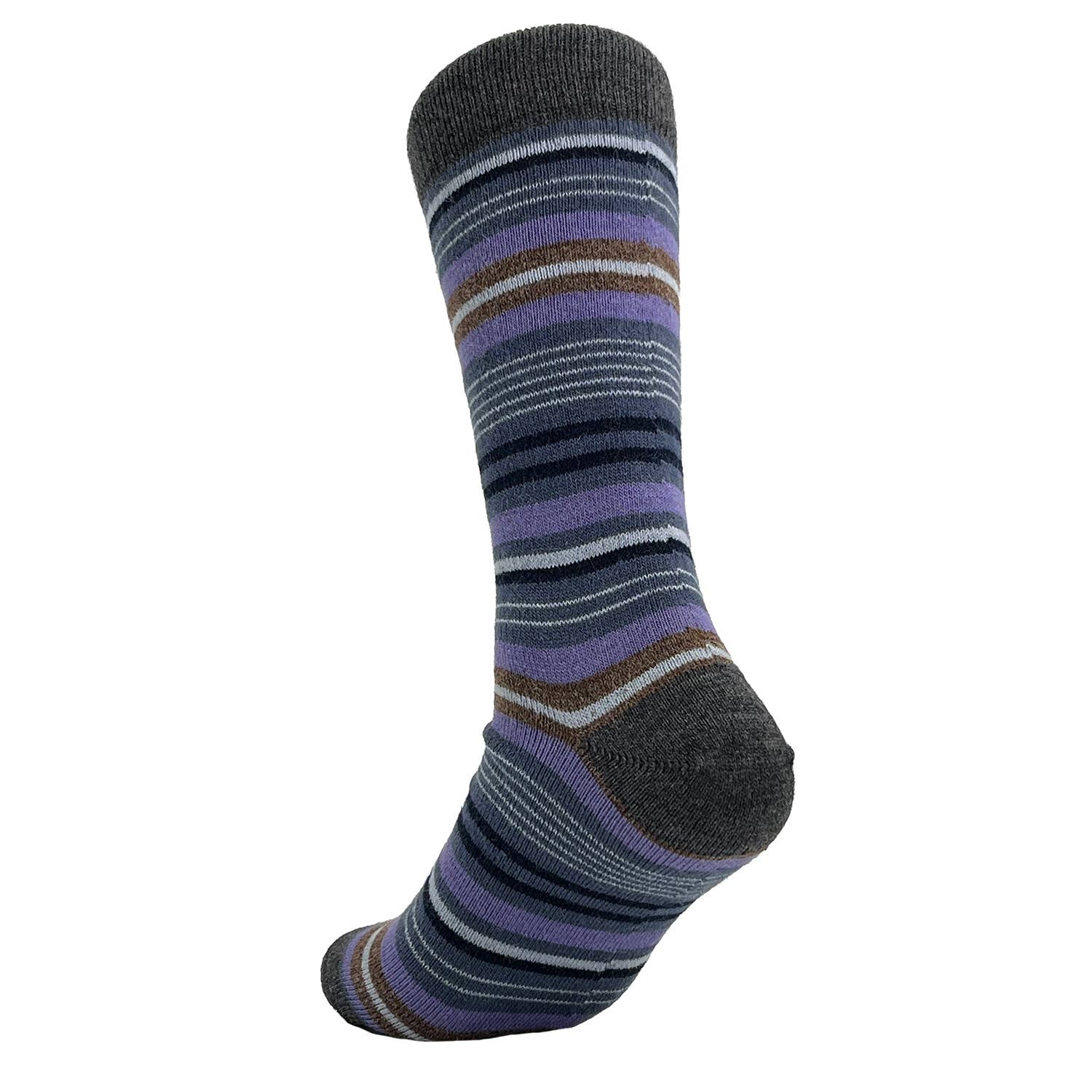 Dahlia Stripe Alpaca Socks by Shupaca Alpaca - Maine Yarn & Fiber Supply