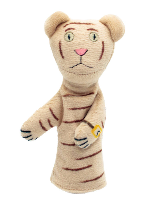 Daniel Striped Tiger Finger Puppet from The Unemployed Philosophers Guild