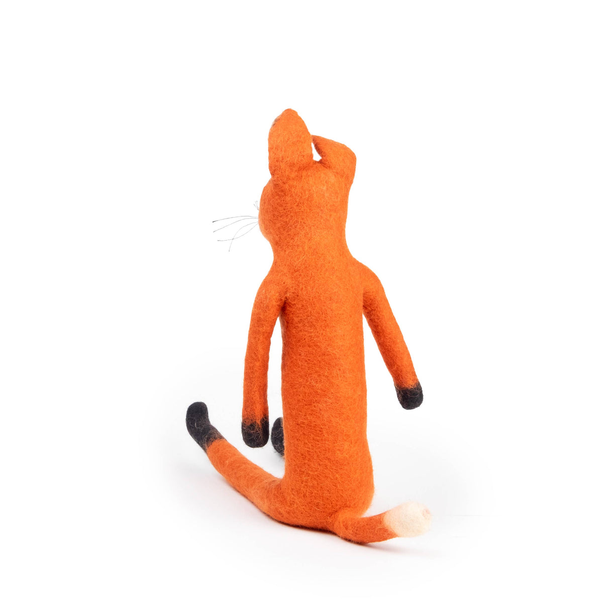 Felted Large Fox Toy from The Winding Road - Maine Yarn & Fiber Supply