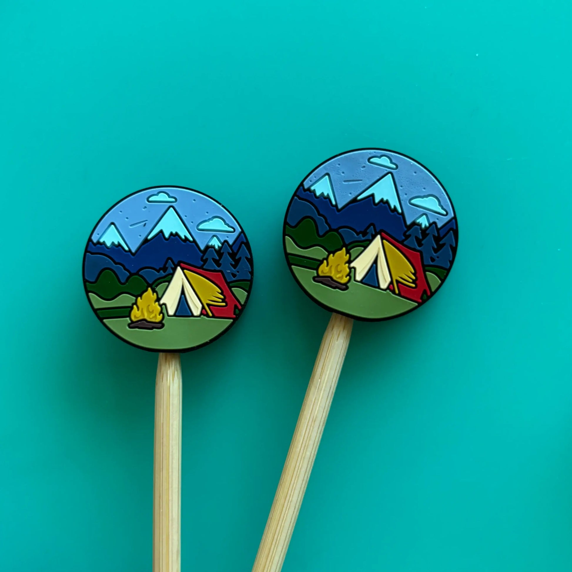 Camp Life Stitch Stoppers from Comma Craft Co - Maine Yarn & Fiber Supply