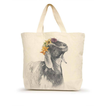 Princess of Perkasie Goat Large Tote from Eric and Christopher