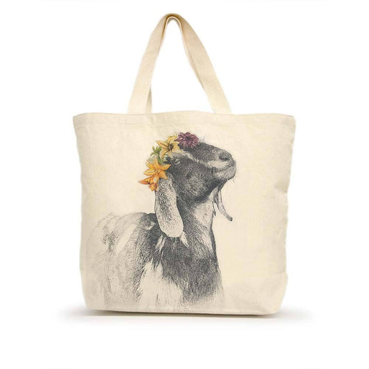 Princess of Perkasie Goat Large Tote from Eric and Christopher