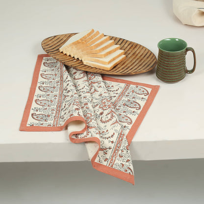 Lily Earth - Block Printed Fair Trade Cotton Kitchen Towel from Sustainable Threads - Maine Yarn & Fiber Supply