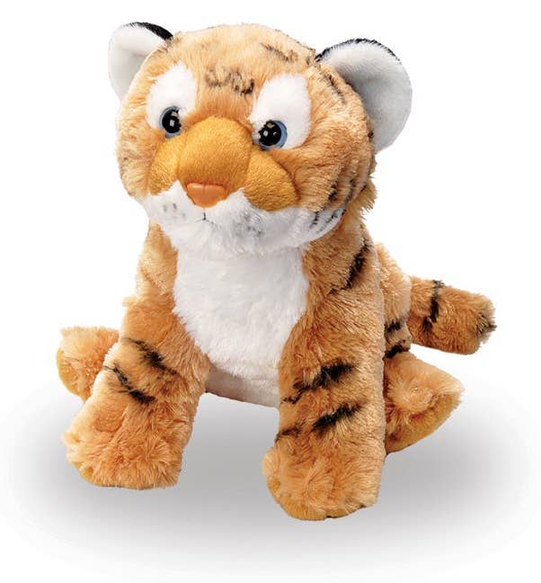 Wild Republic - CK-Mini Tiger Baby Stuffed Animal 8" - Maine Yarn & Fiber Supply