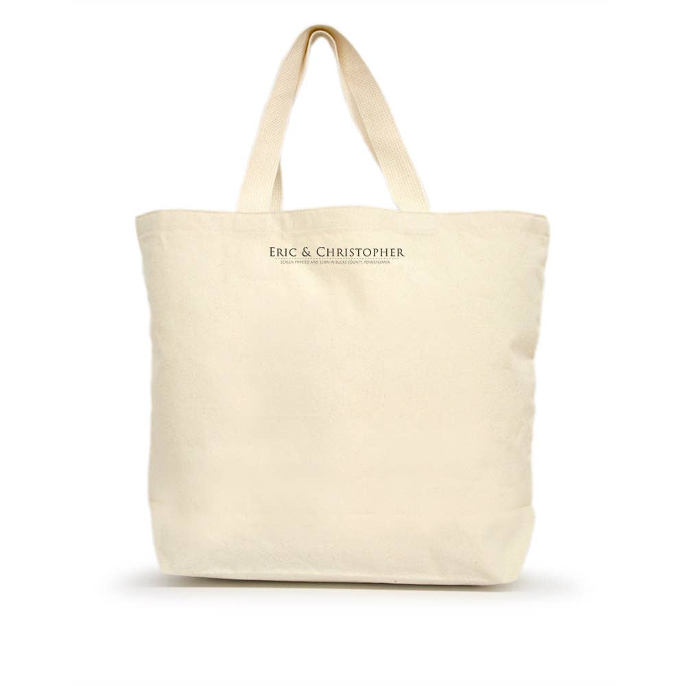 Newfoundland Dog Medium Tote from Eric and Christopher - Maine Yarn & Fiber Supply